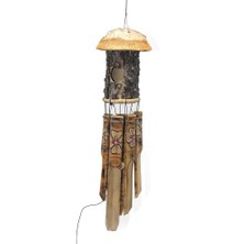 Bambu Kuş Yuvalı Rüzgar Çanı