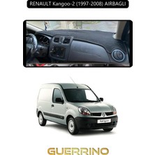 Renault Kangoo-2 (1997-2008) Aırbaglıtorpido Koruma Halısı Siyah Kenar