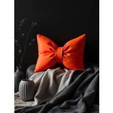 Fiyonk Görünümlü Dekoratif Yastık Dolgulu Fiyonk Kurdele Hediye Yastık Kırlent Minder