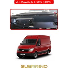 Volkswagen Crafter (2019+)TORPİDO Koruma Halısı Kırmızı Kenar