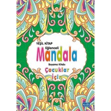Çocuklar Için Mandala Yeşil