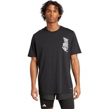 Adidas M Mıle G T KC2376 Siyah Tişört