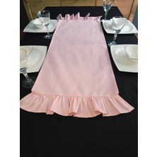 Iki Tarafı Fırfırlı Runner - Sıvı Itici Özlliğe Sahip