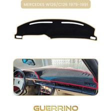 Mercedes W126/C126 1979-1991TORPİDO Koruma Halısı Bej Kenar