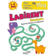 Zbg 3-4 Yaş Labirent Kitabım