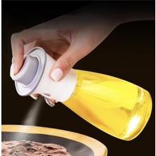 220 ml Premium Sprey Cam Yağ Limon Sos Spreyi Yağ Şişesi Yağdanlık