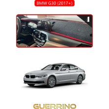 Bmw G30 G31 G38 2017+TORPİDO Koruma Halısı Kırmızı Kenar