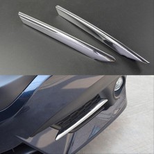 Honda Civic Fc5 2016-2019 Makyajsız Kasa Parlak Krom Ön Sis Orta Çıtası