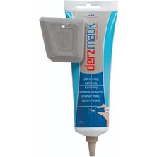 Gri Derz Dolgusu - Lavabo Küvet Fayans Seramik Derzi Kalemi 360GR Suya Dayanıklı Spatula Hediyeli