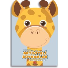Stickerli Aktivite ve Boyamalar Orman Hayvanları