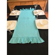 Iki Tarafı Fırfırlı Runner - Sıvı Itici Özlliğe Sahip