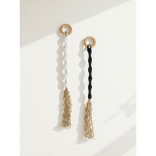 El Yapımı Makrome Duvar Süsü - 2 Parça Jüt Ip & Ahşap Halkalı Minimal Bohem Duvar Dekoru