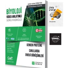 Çap Biyoloji Genden Proteine Canlılarda Enerji Dönüşümleri Soru FASIKÜLÜ+ZIHINDENEME-KD599