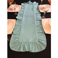 Etrafı  Fırfırlı Runner - Sıvı Itici Özlliğe Sahip