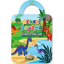 Renkli Boyama Dinozorlar