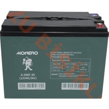 Monero E-Bike Akü 12V-45 Amper (Dar) (223-121-174MM)