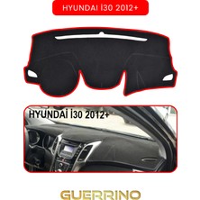 Hyundai I30 2012+TORPİDO Koruma Halısı Kırmızı Kenar