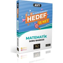 IQ Yayınları Ayt Hedef 15 Net Matematik Soru Bankası