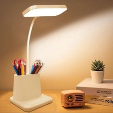 Şarjlı Masa Lambası Ayarlanabilr Renk ve Parlaklık Kalemlik