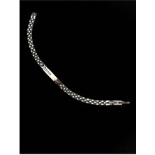 Erkek Çelik Kalın Zincir Bileklik Paslanmaz