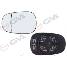 Gva 1114001 - Ayna Camı Sol Clıo I-Iı 94-05 -Logan 04 Megane I 96-03 Isıtmalı Asferik VM-6800GHL