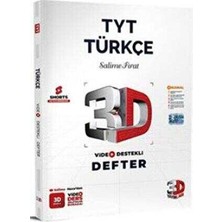 3D Yayınları TYT Türkçe Video Destekli Defter