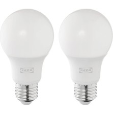 Solhetta LED Ampul E27 Işık Rengi Sıcak Beyaz (2700 Kelvin) 806 Lm 2 Adet