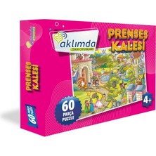 60 Parça Puzzle Prenses Kalesi