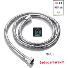 Banyo Duş Hortumu  Armatür ve Duş Başlığı Için Spiral Hortum 150CM