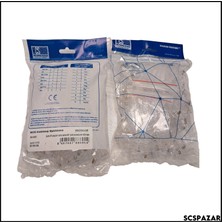 Hcs-J06-00801 Plug RJ45 Cat6 (50 Micron altın kaplama) 50 ADET