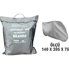 Su Geçirmez Kalın Branda Gri