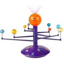 Sesli ve Işıklı Güneş Sistemi Gezegen Projektör 42 cm