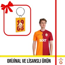 Galatasaray Lisanslı 2023/2024 Parçalı 5 Yıldızlı Iç Saha Forması ve Sarı-Kırmızı 1905 Yazılı Logolu Anahtarlık