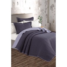 Washed Soft Çift Taraflı 6 Parça Çeyiz Seti Gri