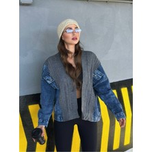 Pinterest Tasarım Trikolu Kot Ceket Triko Ceket Hırka Mont