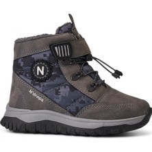 Erkek Çocuk Bot Içi Kürklü Kaymaz Taban Suya Dayanıklı Bot