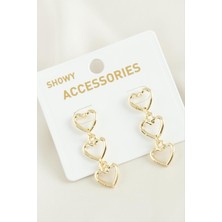 Kalp Trend Metal Küpe