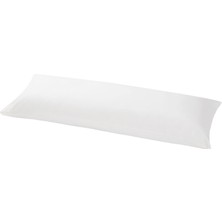 Sarılma Yastığı Kılıfı, Beyaz, 40X140 cm