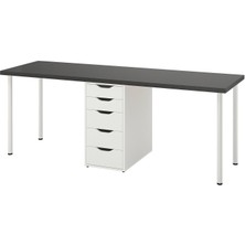 Çalışma Masası, Venge-Beyaz, 200X60 cm