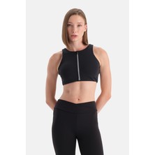 Kadın Önden Fermuarlı Sporcu Sütyeni