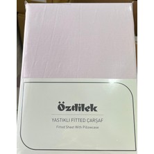 Özdilek Colurist Lastikli Fitted Tek Kişilik Çarşaf Takımı 100 x 200 +30 cm ( 30 cm Yükseklik ) Pudra