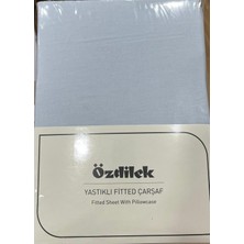 Özdilek Colurist Lastikli Fitted Tek Kişilik Çarşaf Takımı 100 x 200 +30 cm ( 30 cm Yükseklik ) Marina