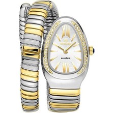 Reward RWA147535 Çift Sarım Yılan Tasarım Kadın Kol Saati