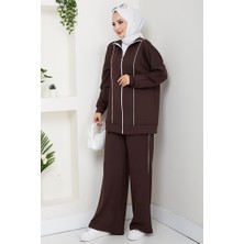 Biyeli Oysho Ikili Takım 1608 - Kahve