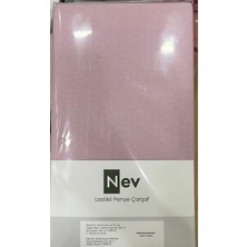 Özdilek Nev Marka Lastikli Fitted Penye Çarşaf 100X200 + 30 cm ( Yükseklik 30 cm ) Açık Pembe