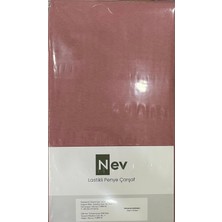 Özdilek Nev Marka Lastikli Fitted Penye Çarşaf 100X200 + 30 cm ( Yükseklik 30 cm ) K. Mercan