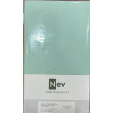 Özdilek Nev Marka Lastikli Fitted Penye Çarşaf 100X200 + 30 cm ( Yükseklik 30 cm ) Su Yeşili