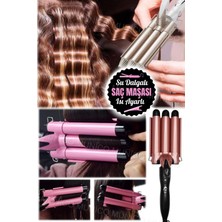 Pratik Saç Şekillendirici, Su Dalgası ve Profesyonel Kullanım, 180-210°C Ayar