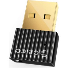 Auelek Bluetooth Adaptör USB 5.0, Mini Kablosuz Dongle Desteği Pc Laptop Windows 10/8/7 Sistem Bluetooth Kulaklık, Klavye, Fare, Hoparlör, Xbox Oyun Kontrolörü Için Siyah (Gereken Sürücü)