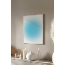 Aura Serisi Beyaz Çerçeveli Poster, Tablo No:86